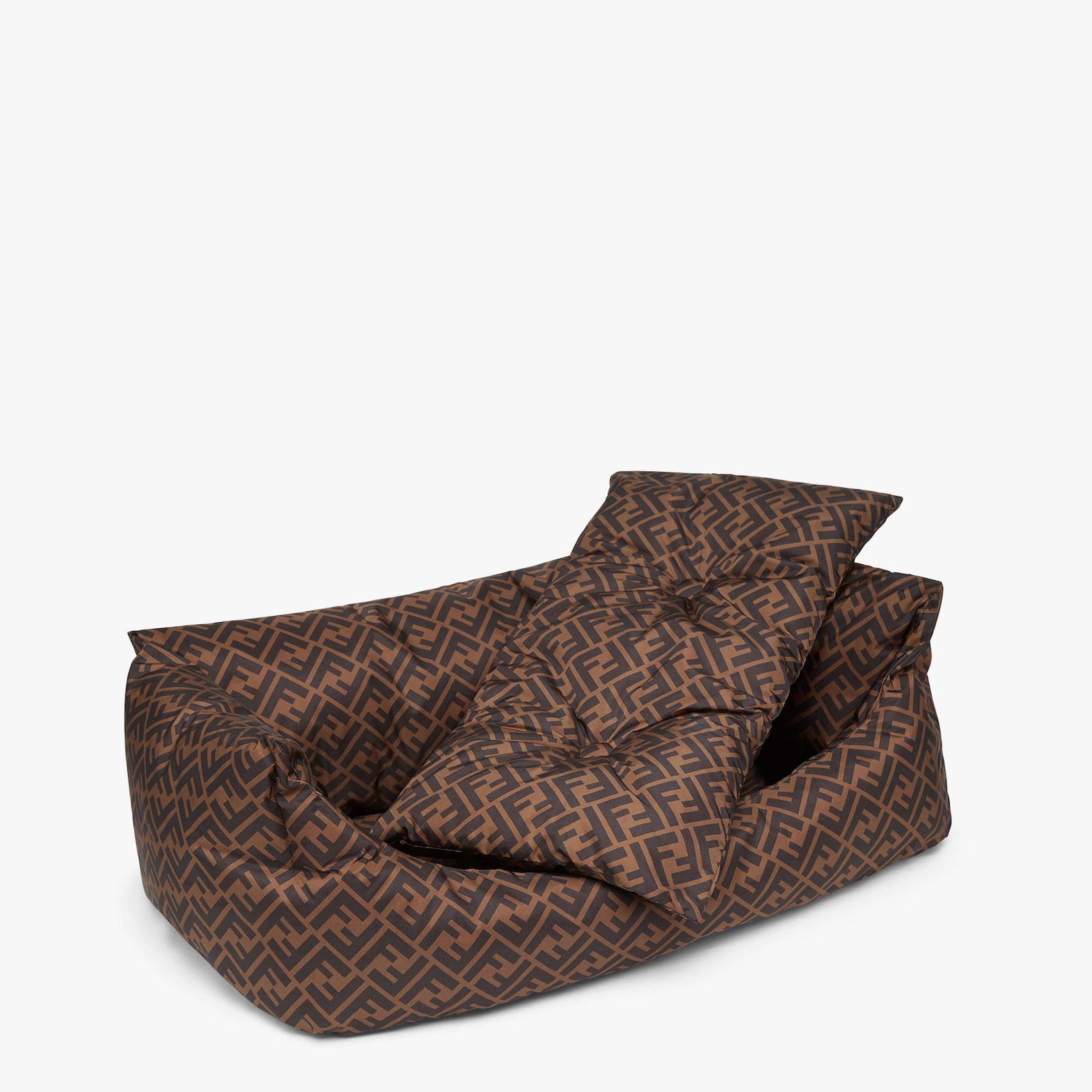 Brown nylon dog bed - 2