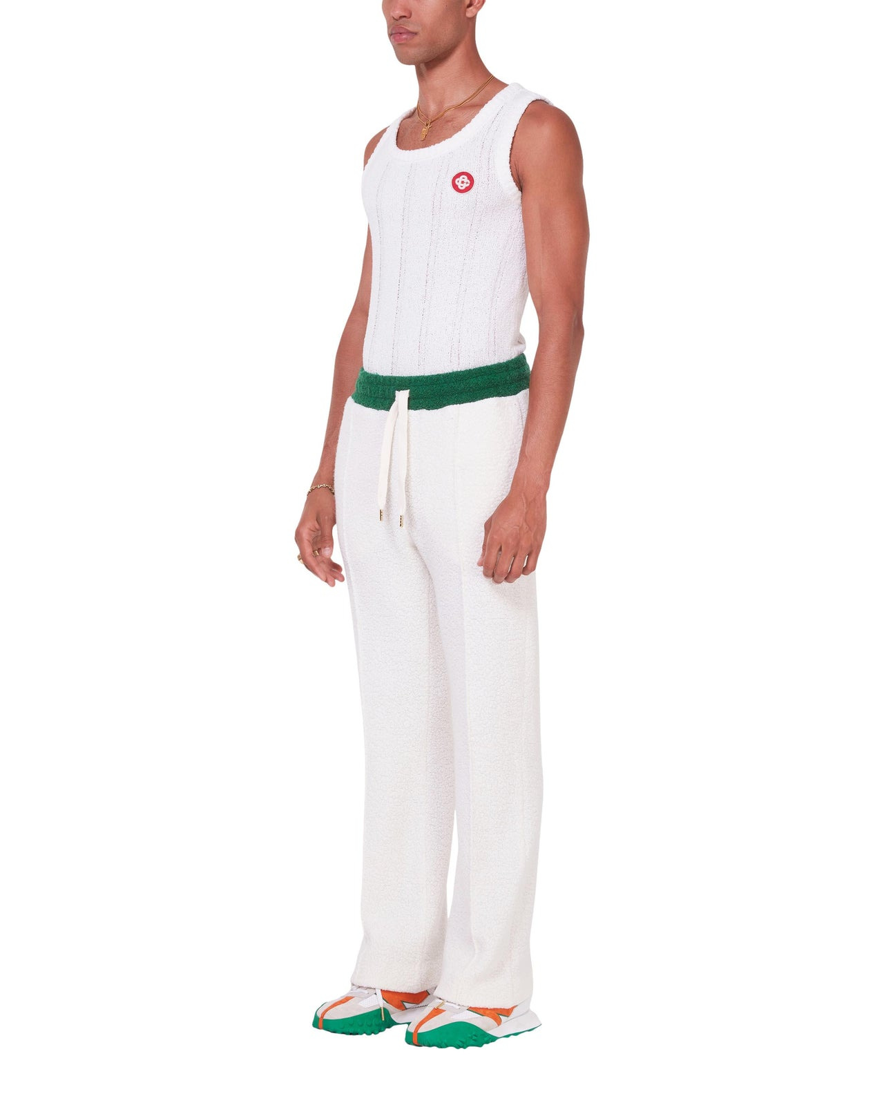 Off-White Cashmere Colour Block Sweatpants - 3