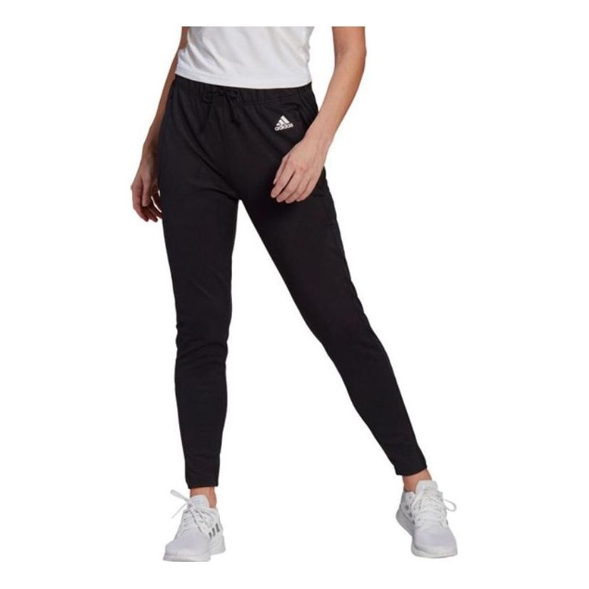 (WMNS) adidas Designed To Move AEROREADY Pants Asia Sizing 'Black' GL4000 - 2
