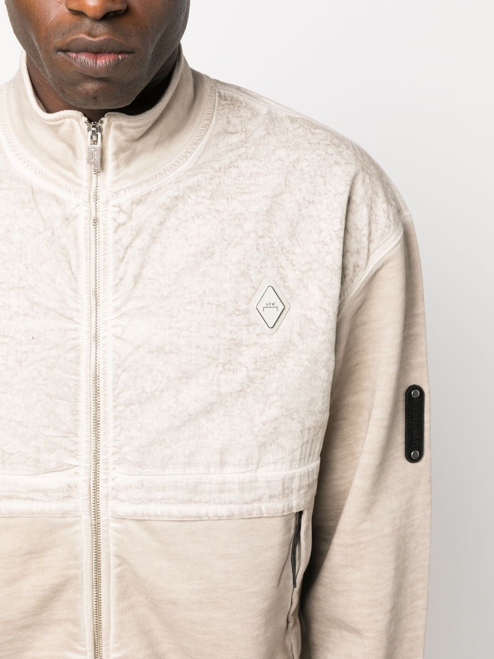 zip-Up "Bone" hoodie - 5