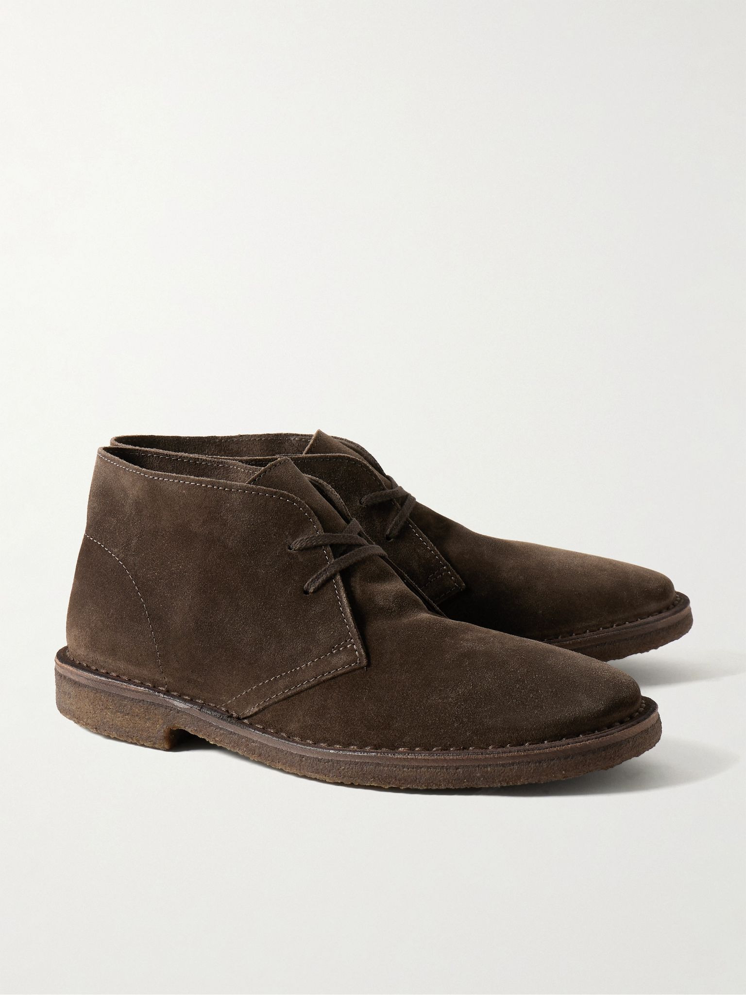 Clifford Suede Desert Boots Brown - 4