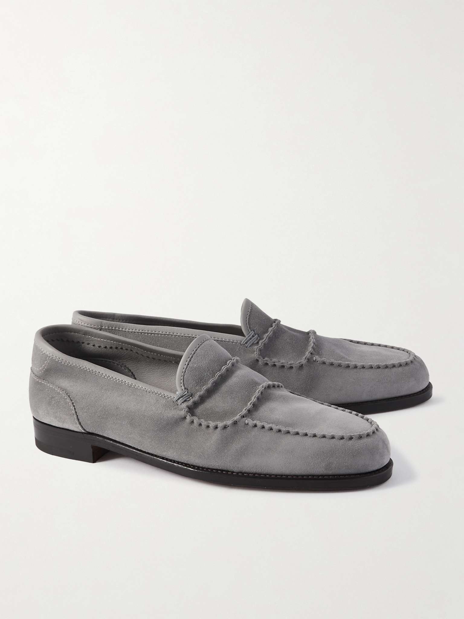 Bath Suede Loafers - 4