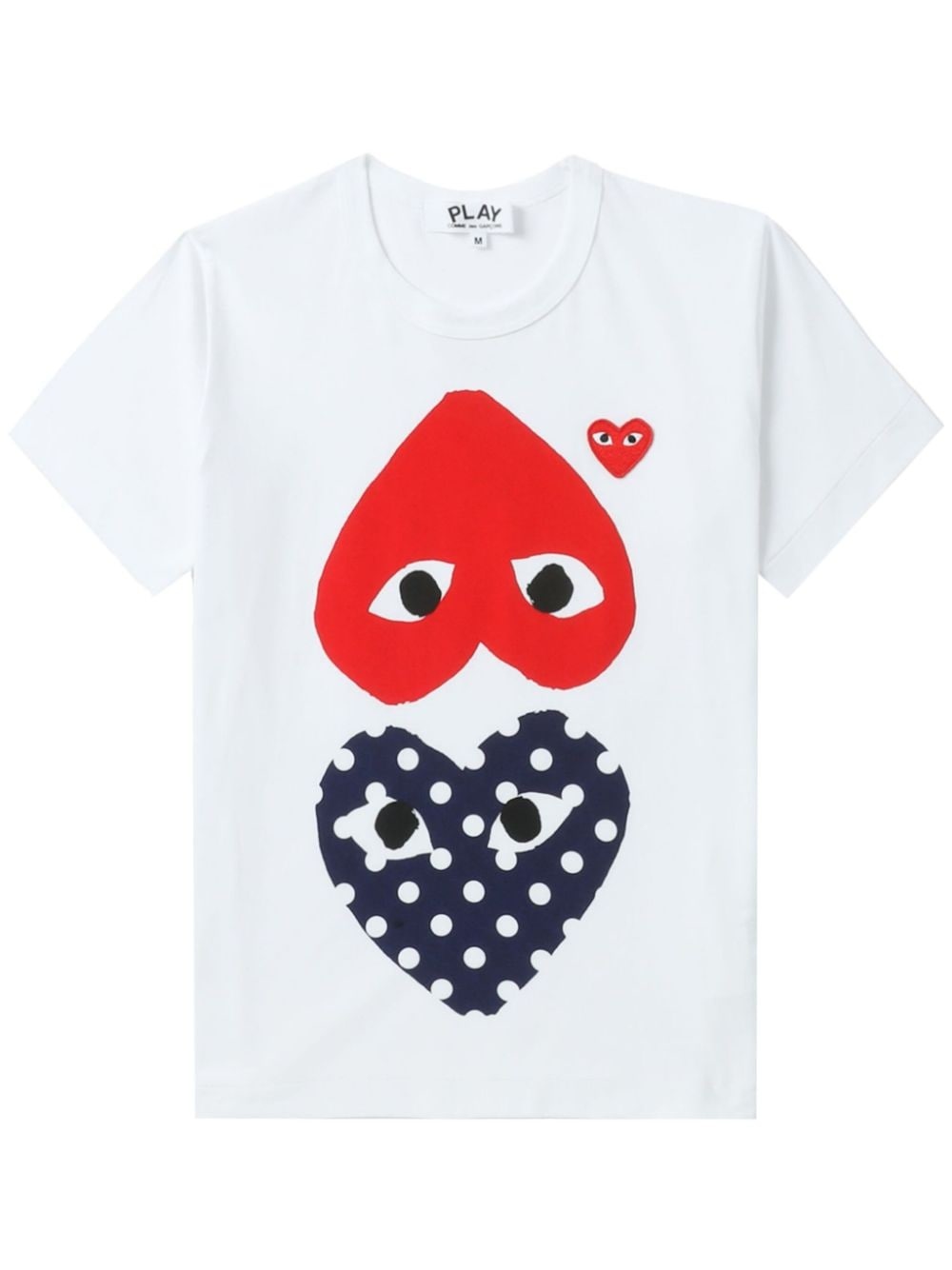 logo-print cotton T-shirt - 1