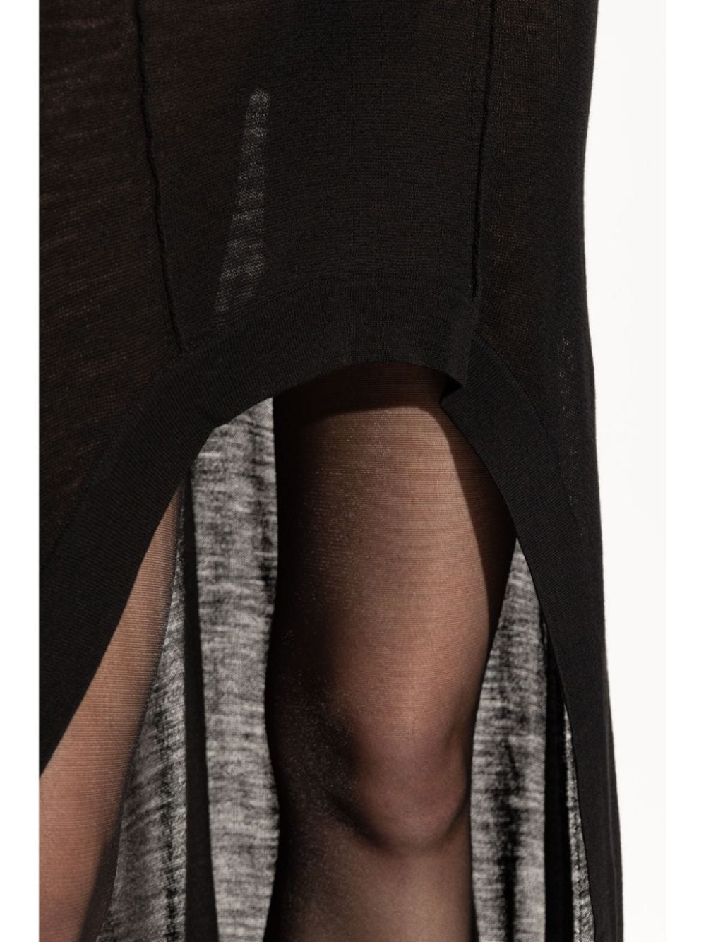 Saint Laurent Black Midi Dress - 2