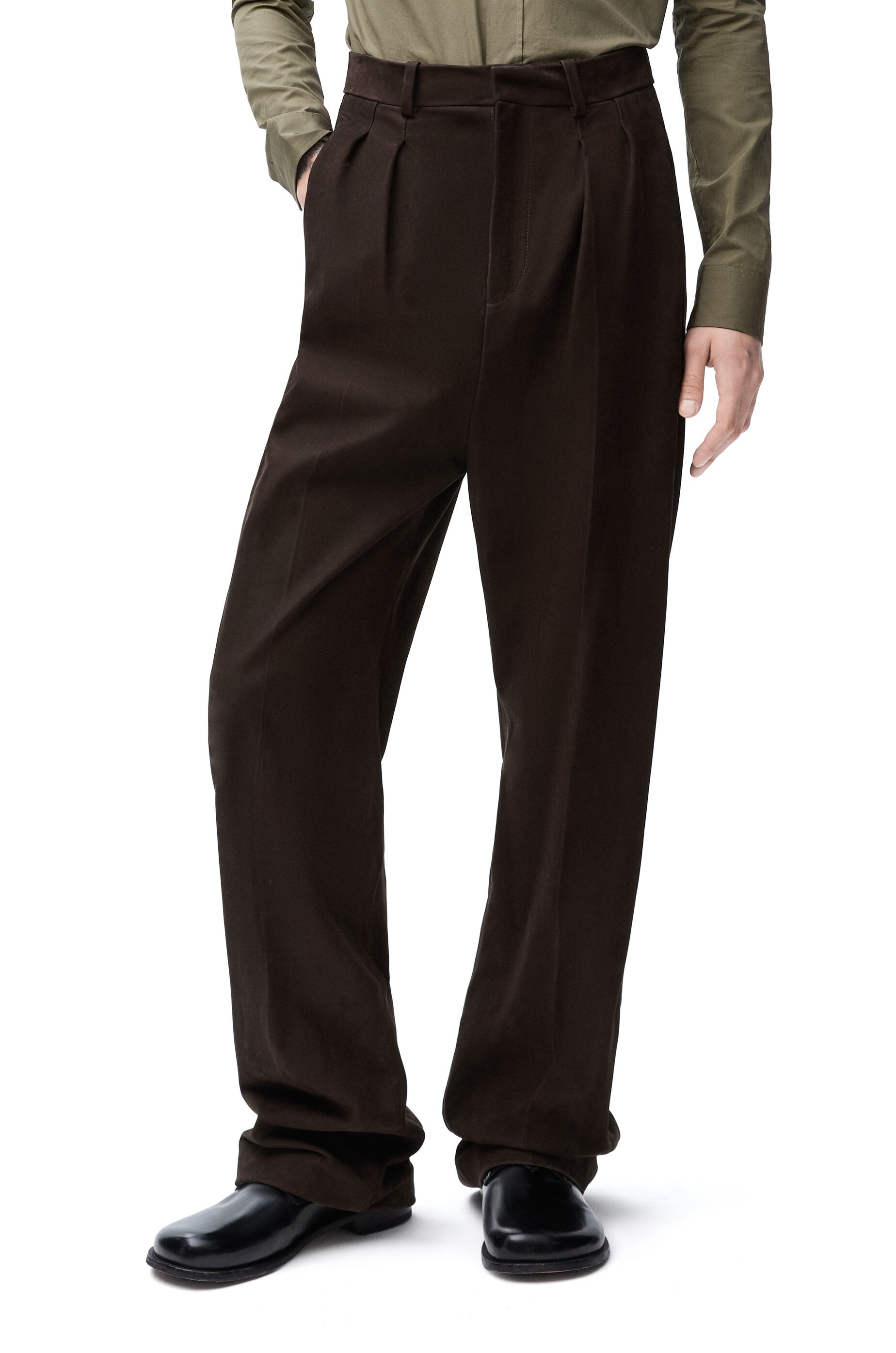 Trousers in nubuck - 3