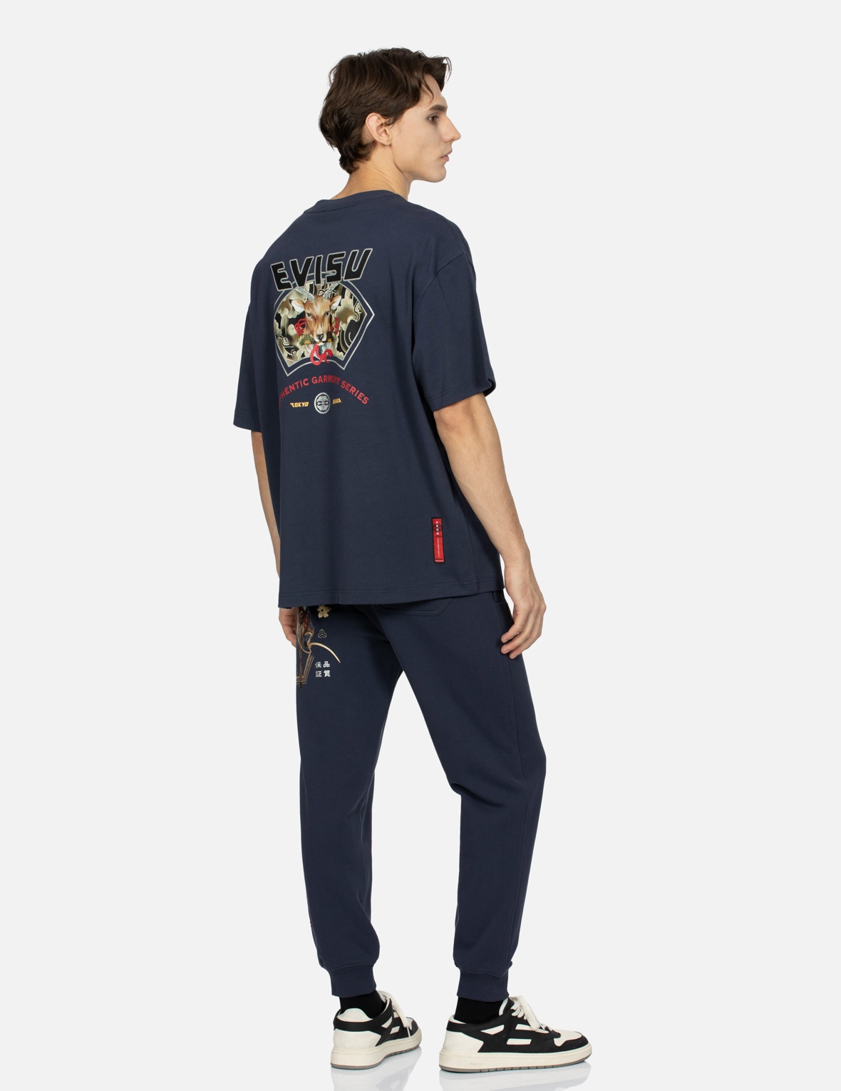 DIVINE DEER PRINT REGULAR FIT SWEATPANTS - 3