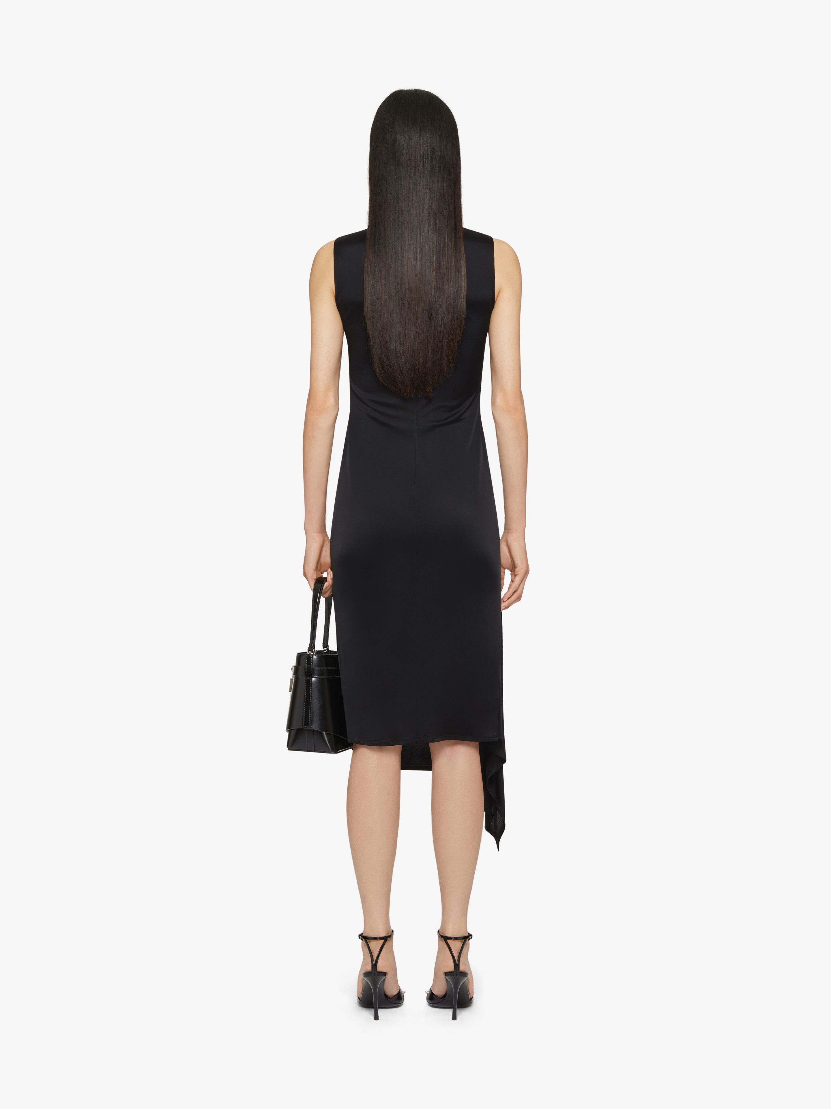 ワンピース GIVENCHY SS24 SLEEVELESS DRESS (BW21TT 30XH001) Long dress with slit GIVENCHY BW21WS30XH 001 - Ancote