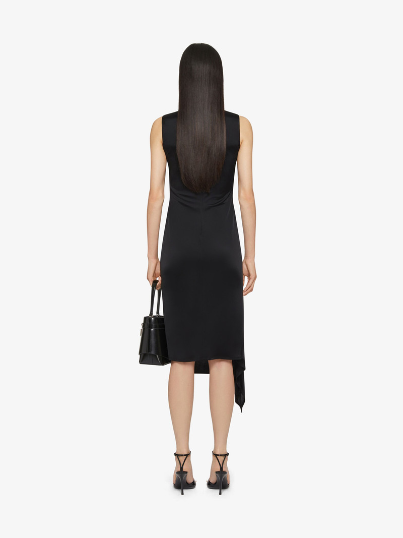 ASYMMETRICAL DRAPED DRESS IN JERSEY 4