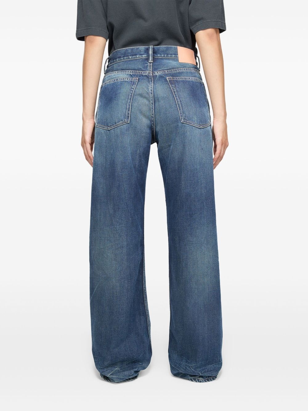 wide-leg jeans - 5