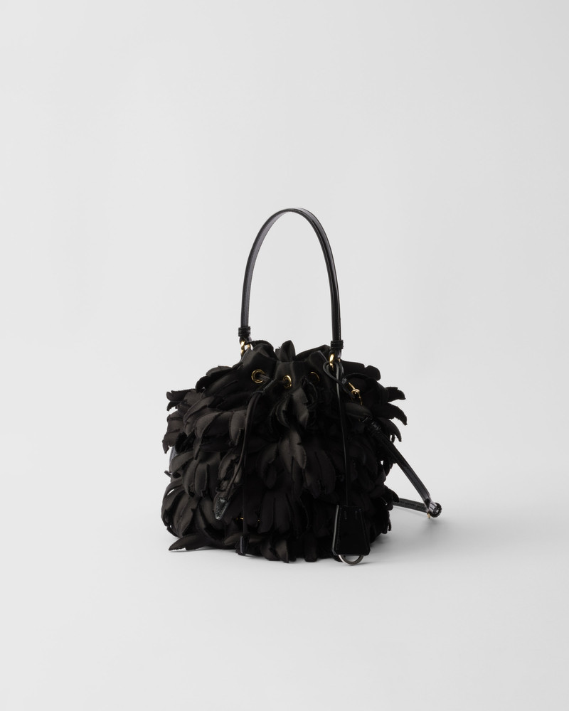 Prada Satin and patent leather mini-bag outlook