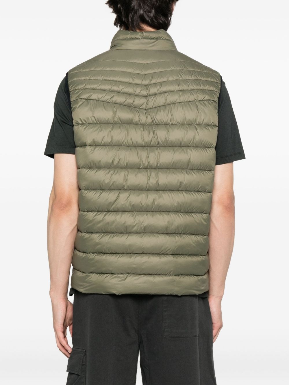 Odeno quilted zip-front gilet - 4