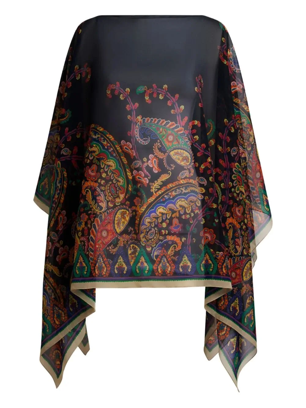 Etro Women Printed Scarf Cape - 1