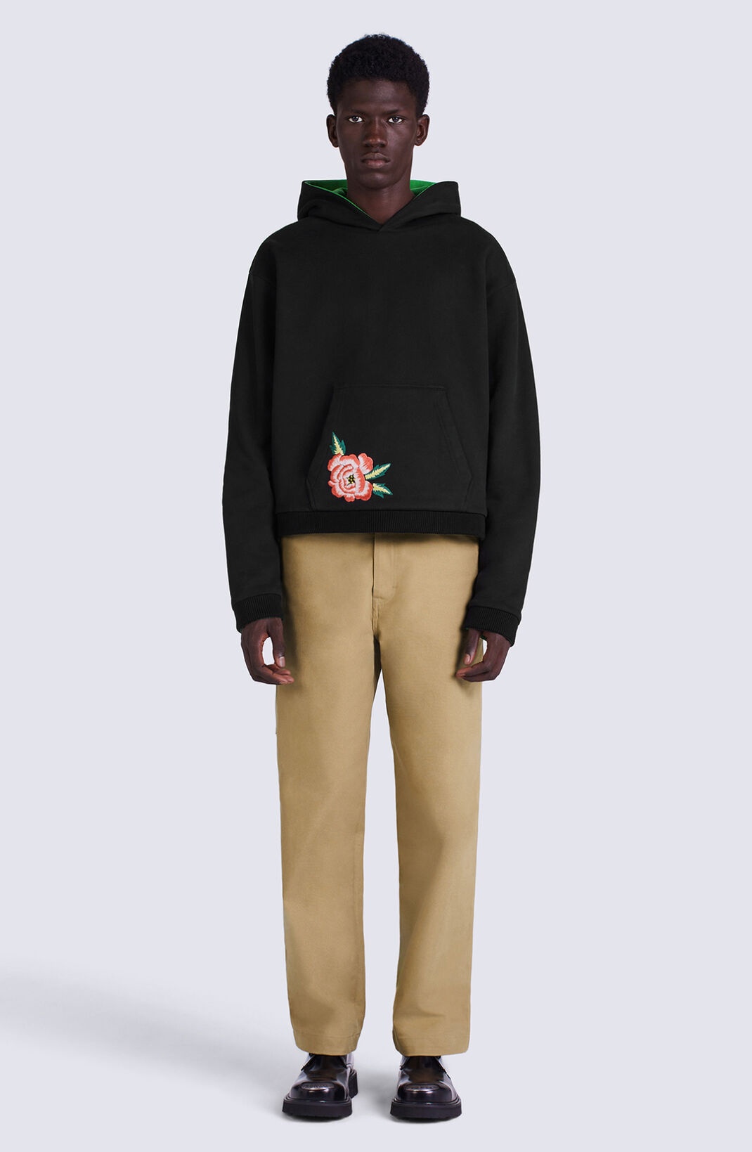 'France-Japan' reversible hooded sweatshirt - 5