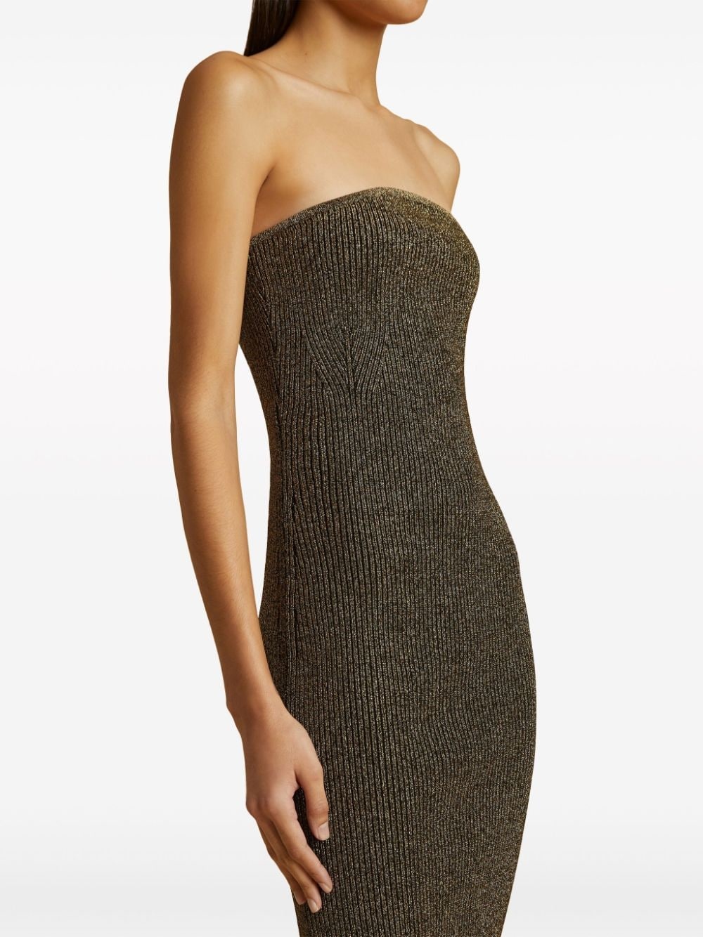 The Rumer ribbed-knit midi dress - 5