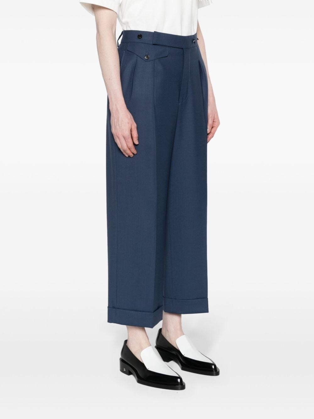 cropped tailored trousers - 3