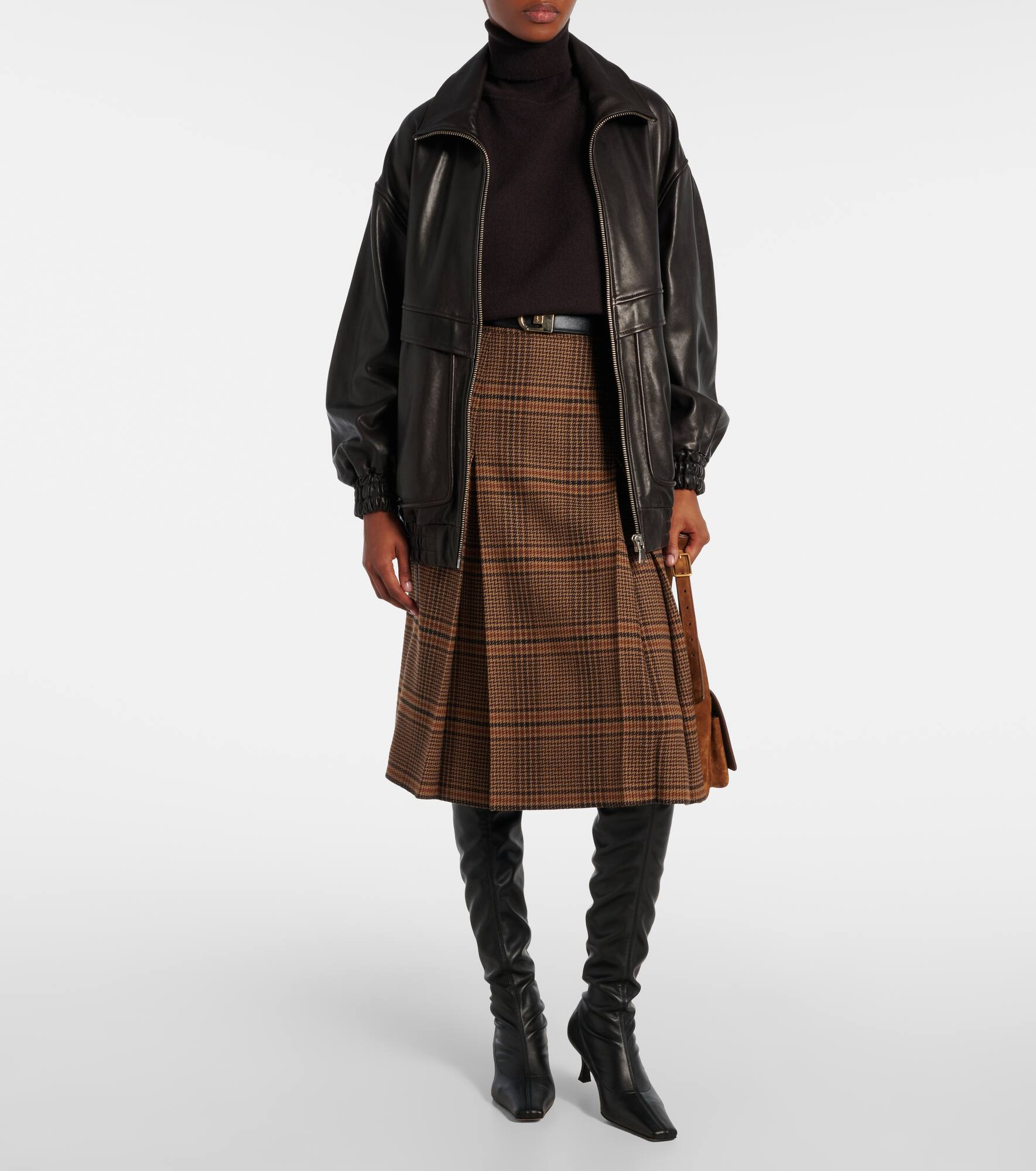 Beck leather bomber jacket - 2