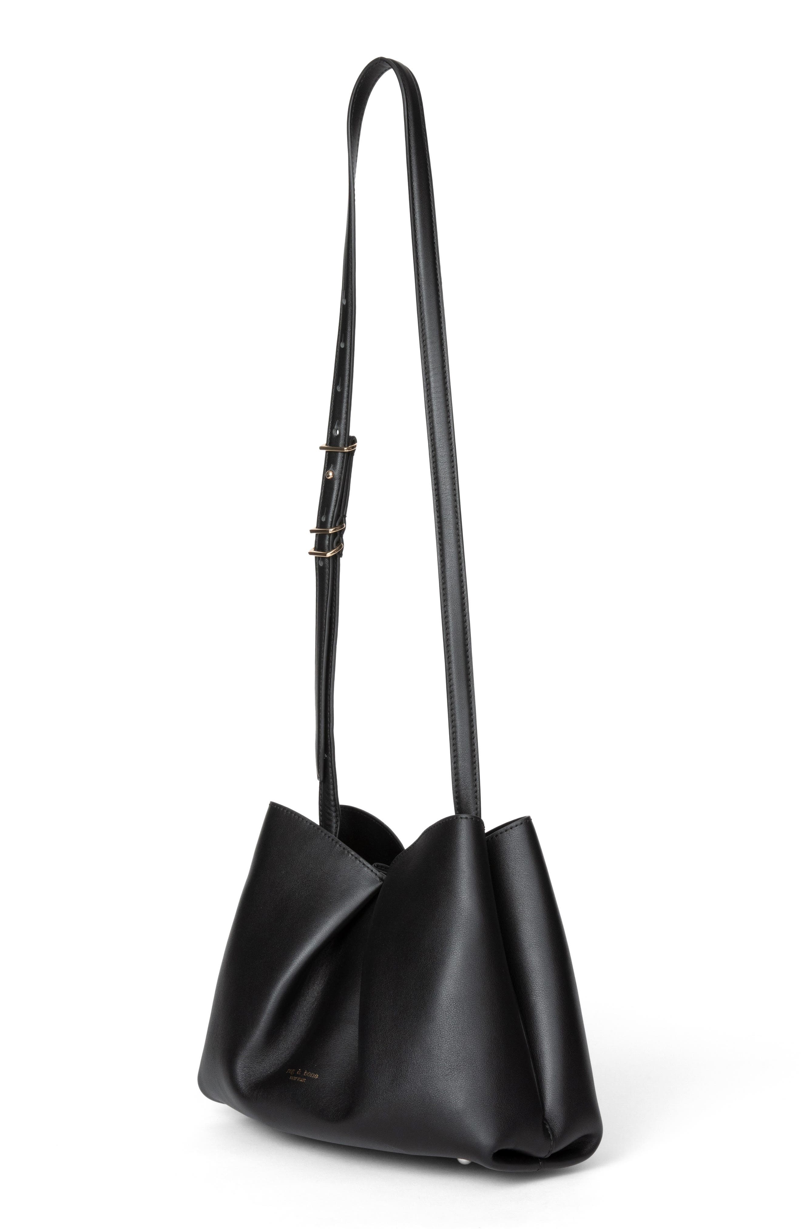 rag & bone Medium Bloom Leather Crossbody Bag in Black at Nordstrom - 4