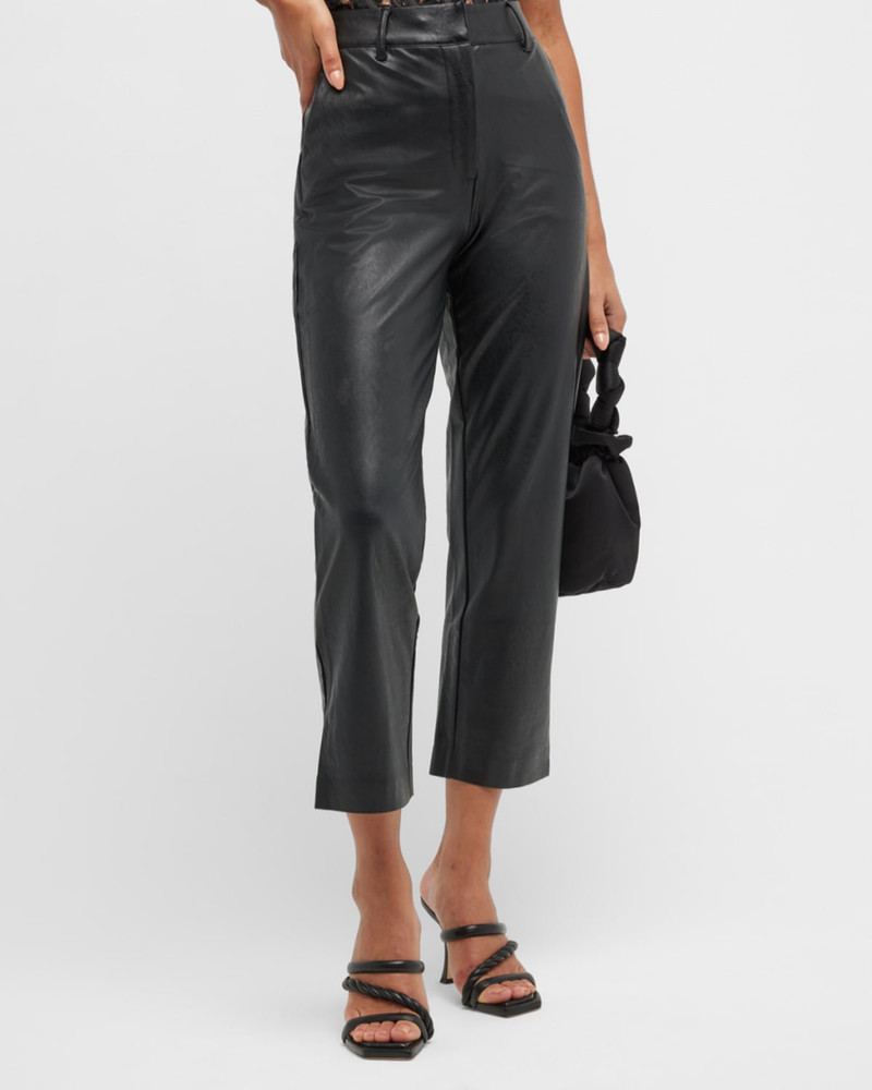 commando Faux-Leather Ankle Pants outlook