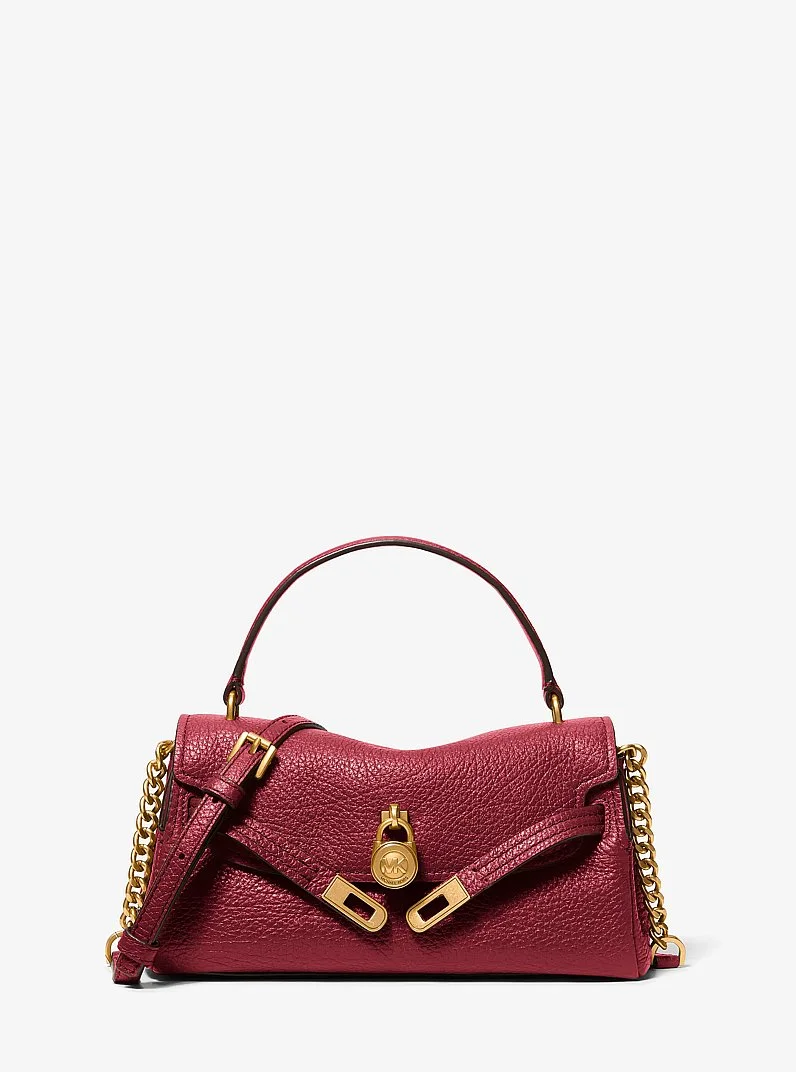 Hamilton Extra-Small Textured Leather Soft Crossbody Bag - 1