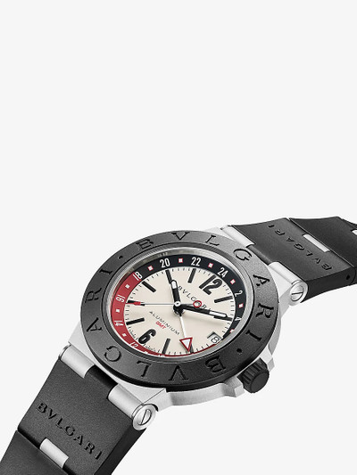 BVLGARI RE00041 Aluminium GMT and rubber automatic watch outlook