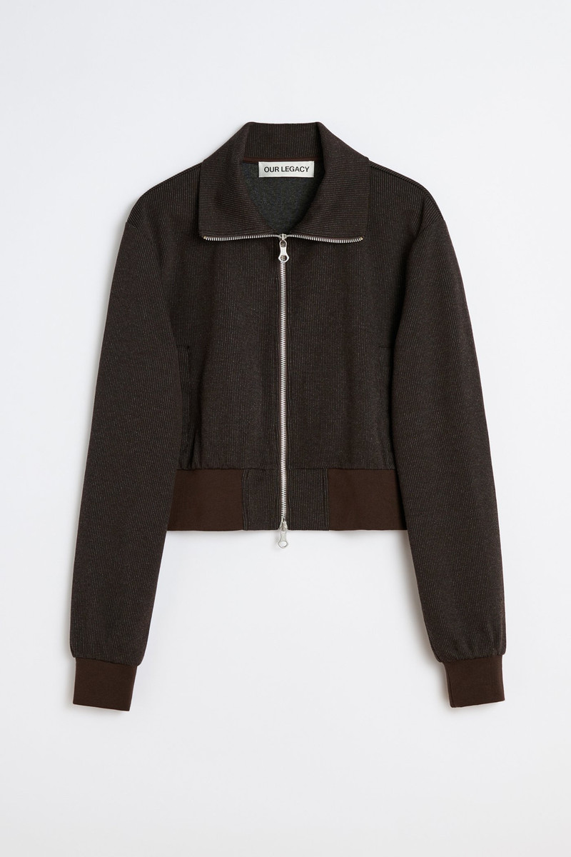 Tricot Jacket Track And Field Pinstripe 1