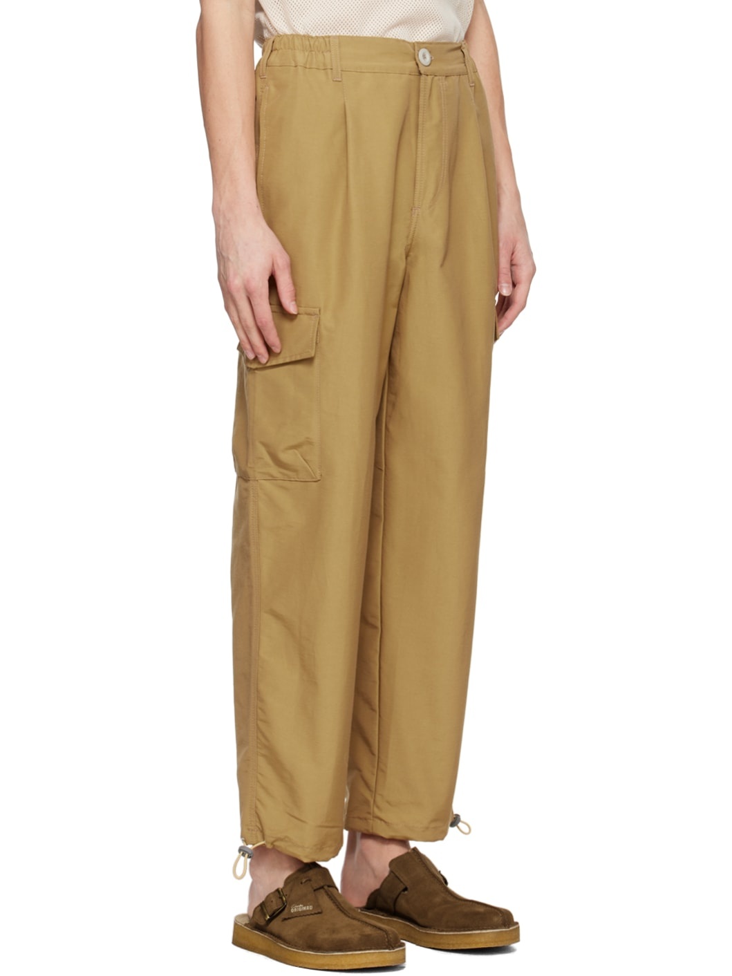 Beige Free Your Pants Cargo Pants - 2