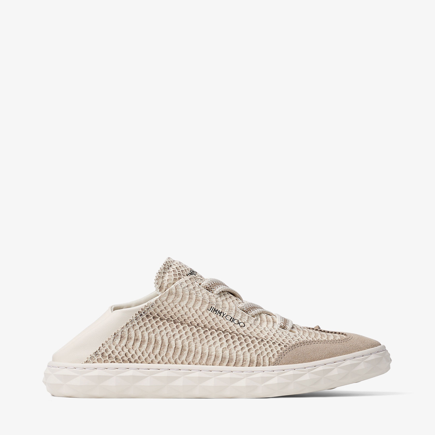 Diamond Light Flex F
Roccia Aspide Snake Printed Leather Trainers - 2