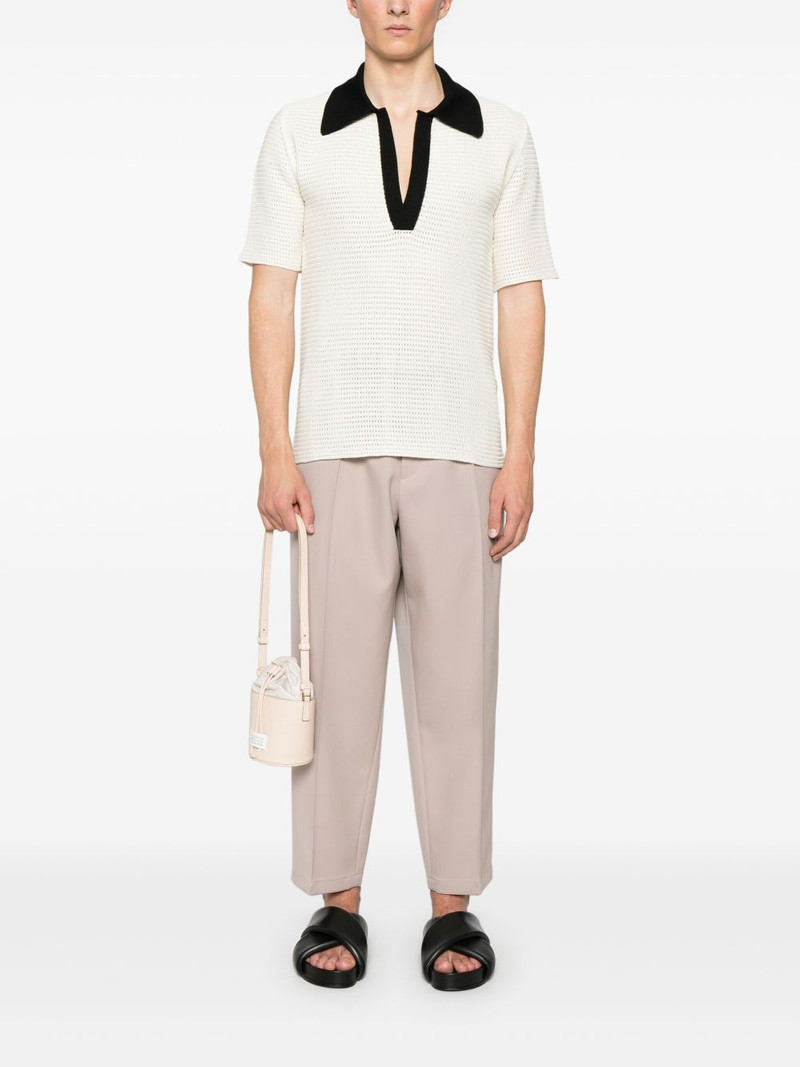 Jil Sander knitted polo shirt outlook
