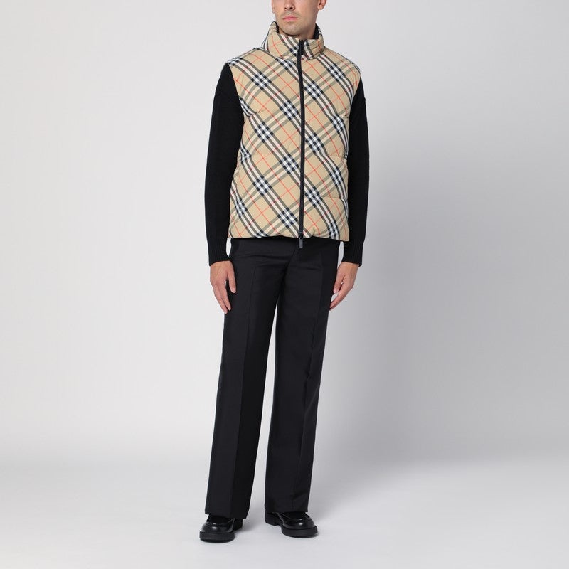 Burberry Reversible Check Pattern Waistcoat Men - 7