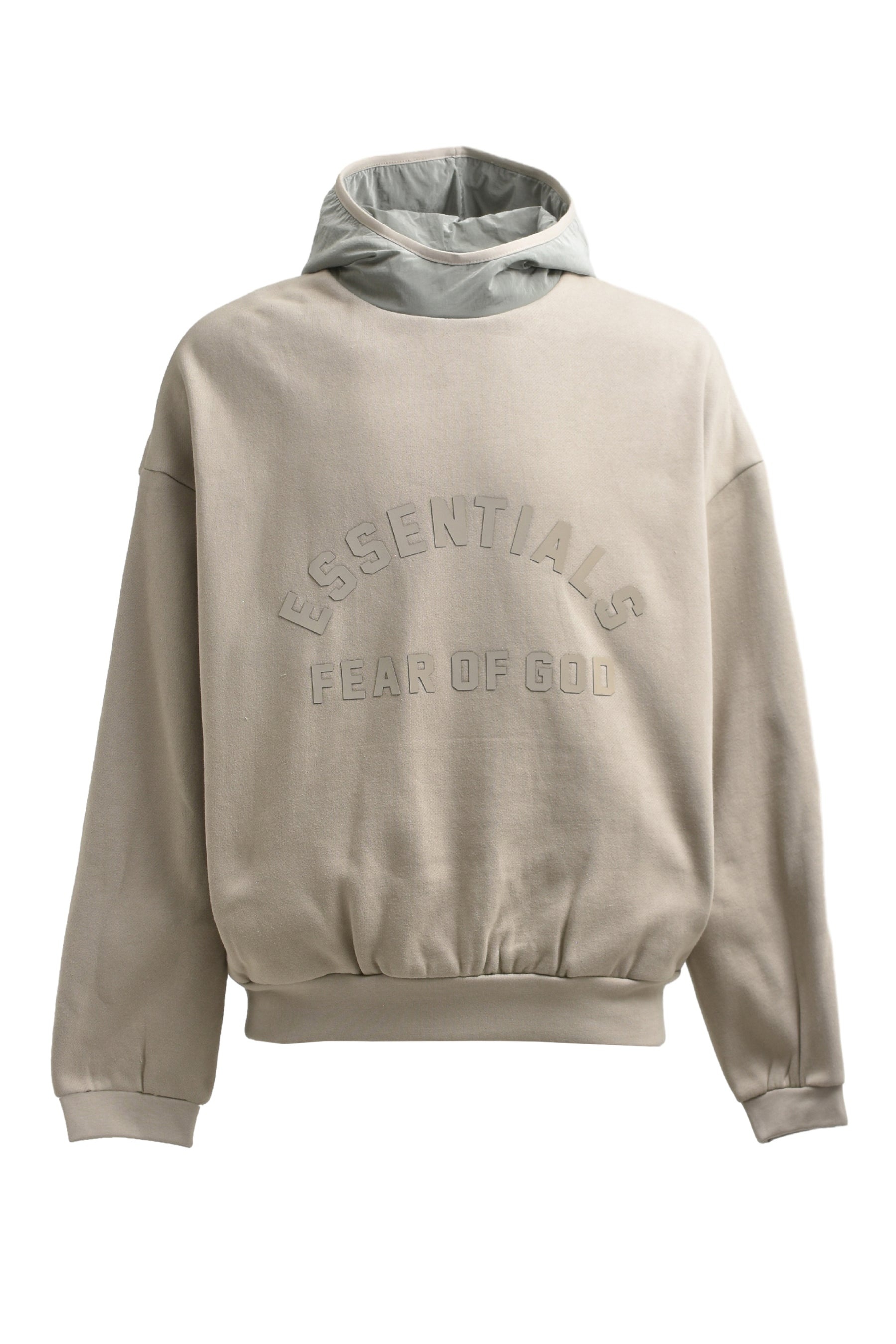 ESSENTIALS NYLON FLEECE HOODIE / SEAL/ SEAL | nubiantokyo