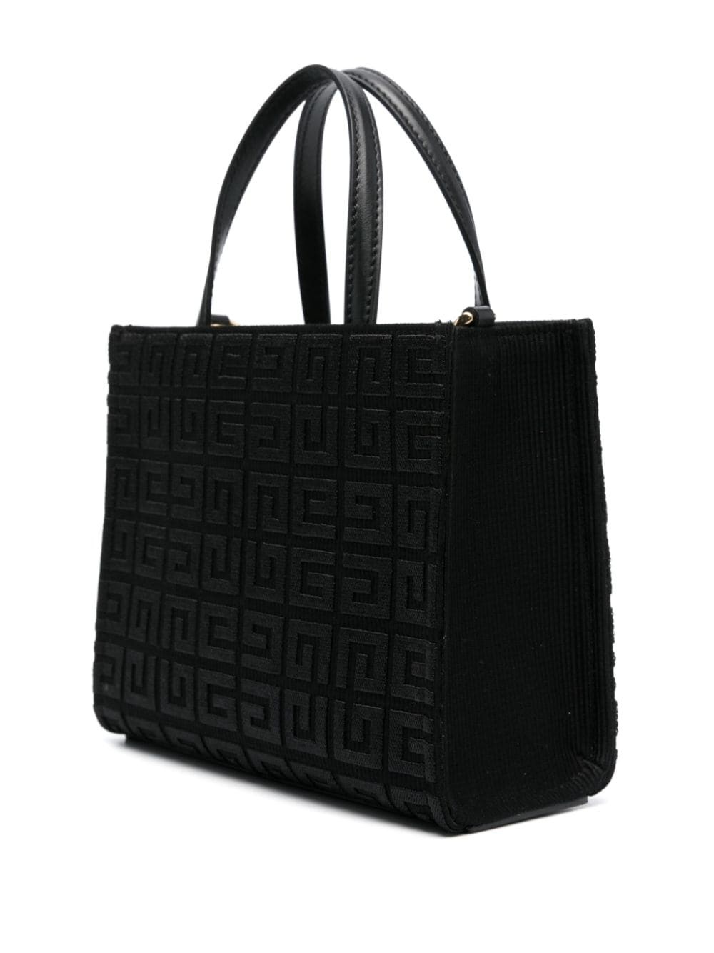 mini 4G-embroidered tote bag - 3