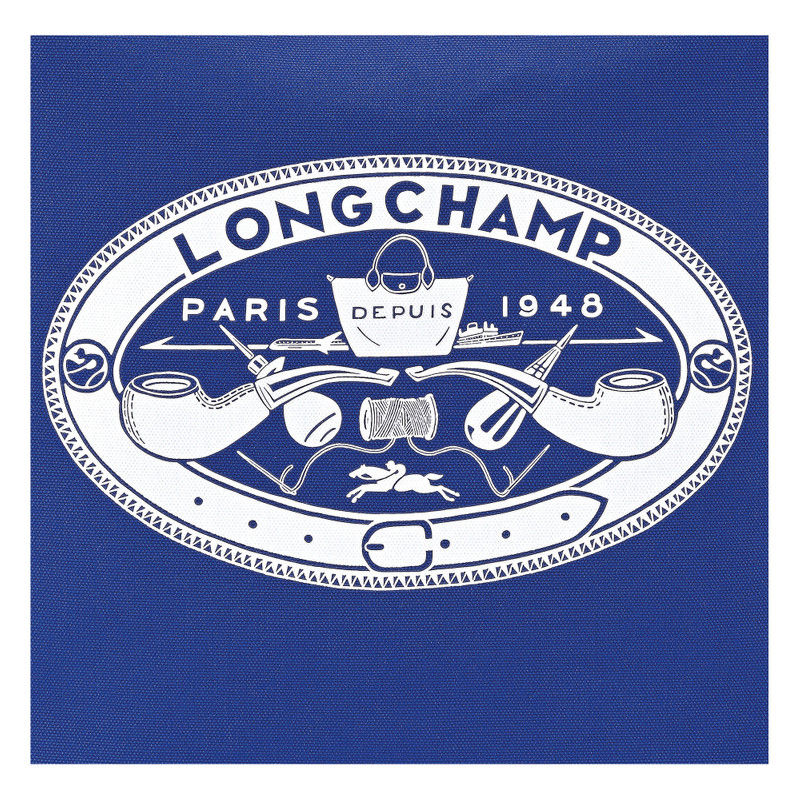 Le Pliage Collection M Tote bag Cobalt - Canvas 5