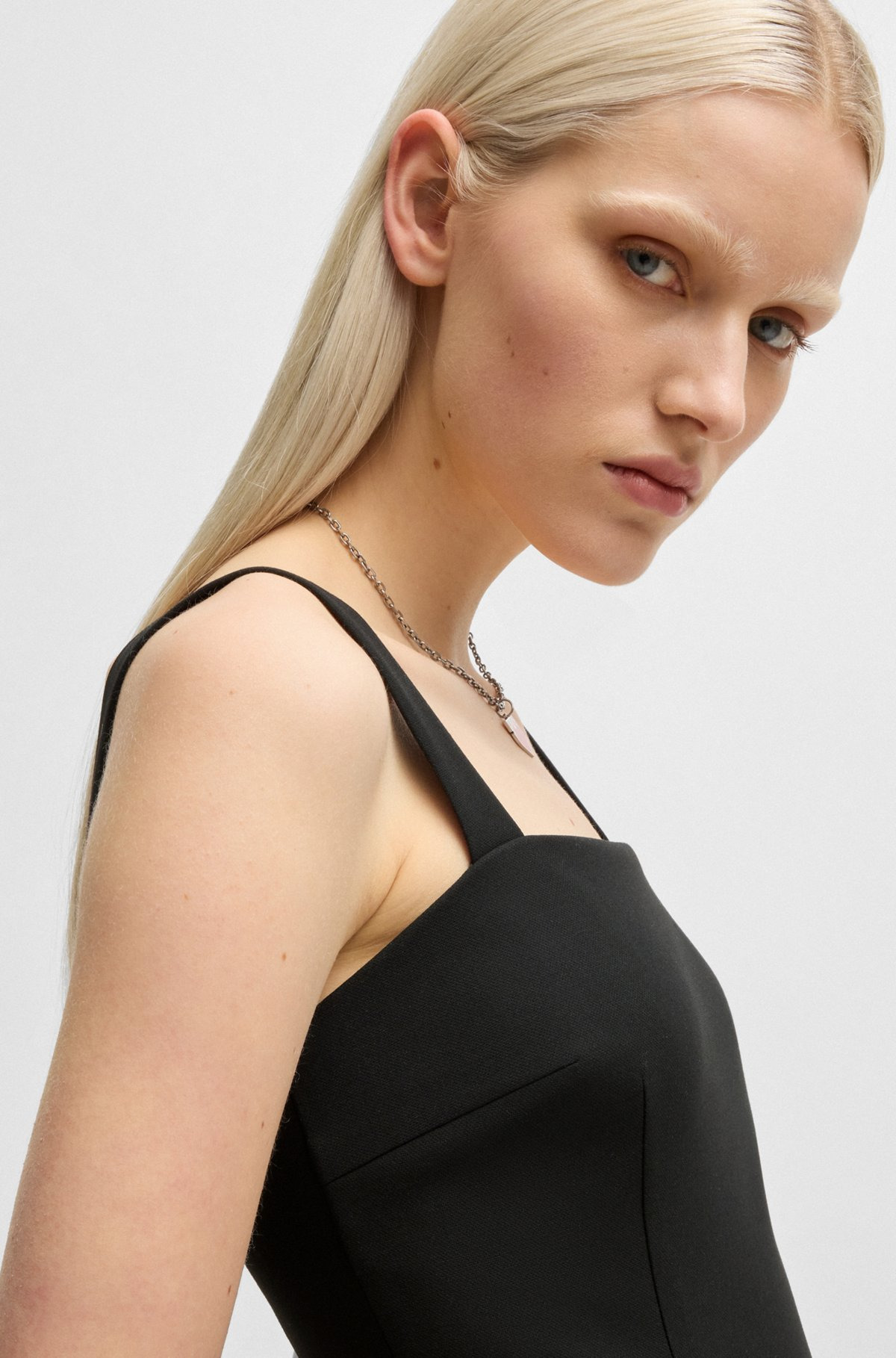 BODYCON DRESS WITH THICK STRAPS - 5