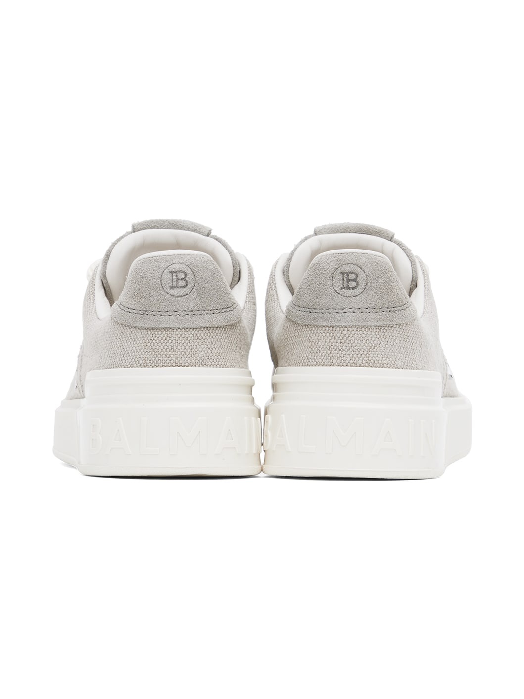 Gray B-Court Sneakers - 2