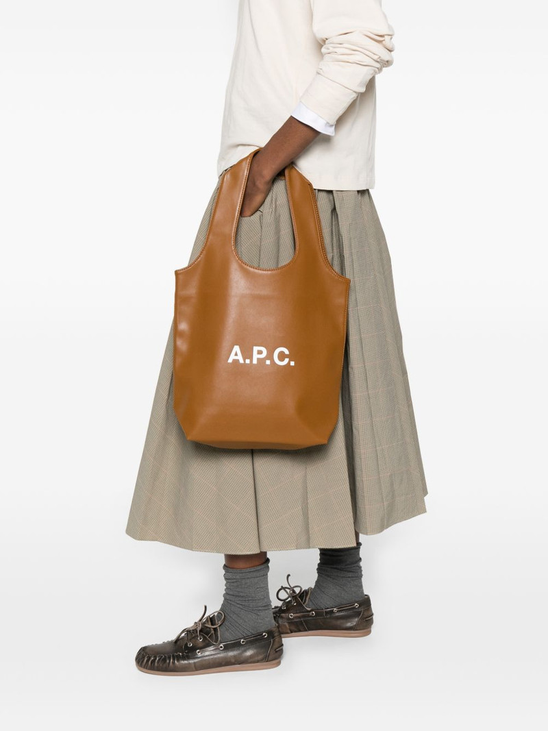 A.P.C. logo tote bag outlook