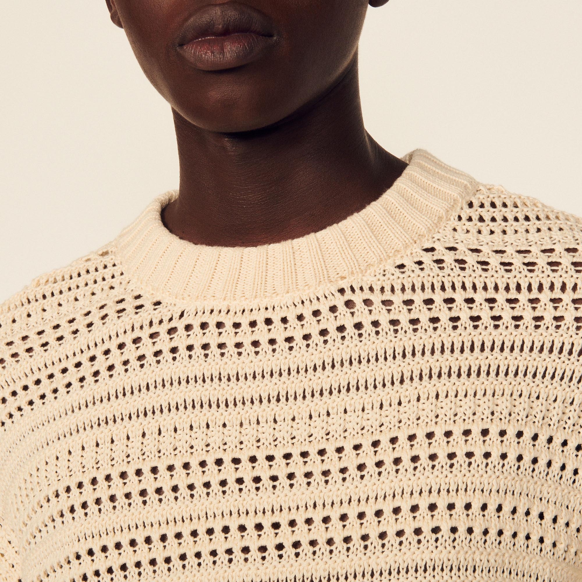 Openwork knit sweater - 5