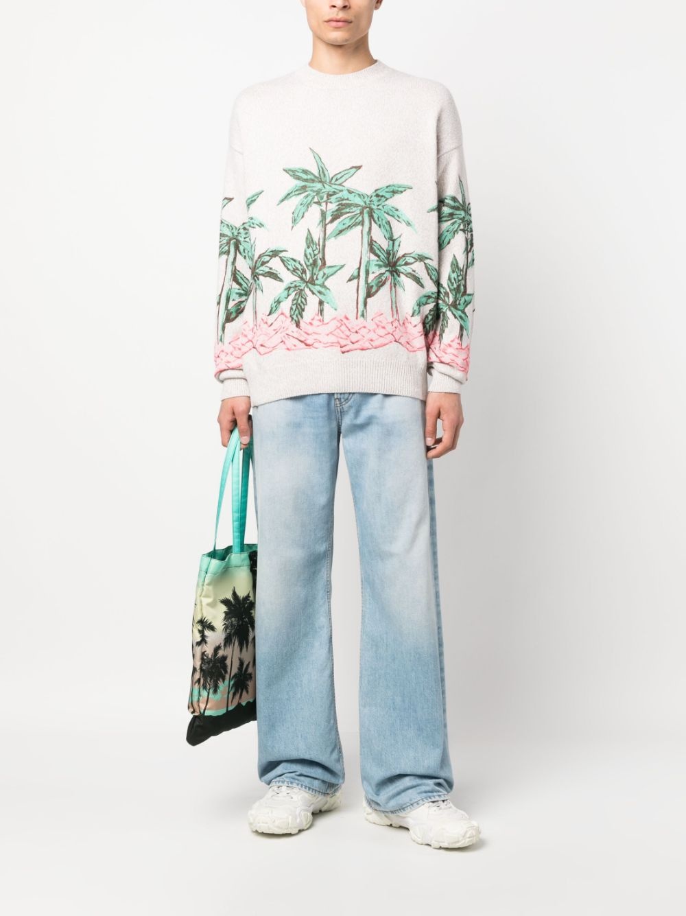 Palms Row-print sweatshirt - 2