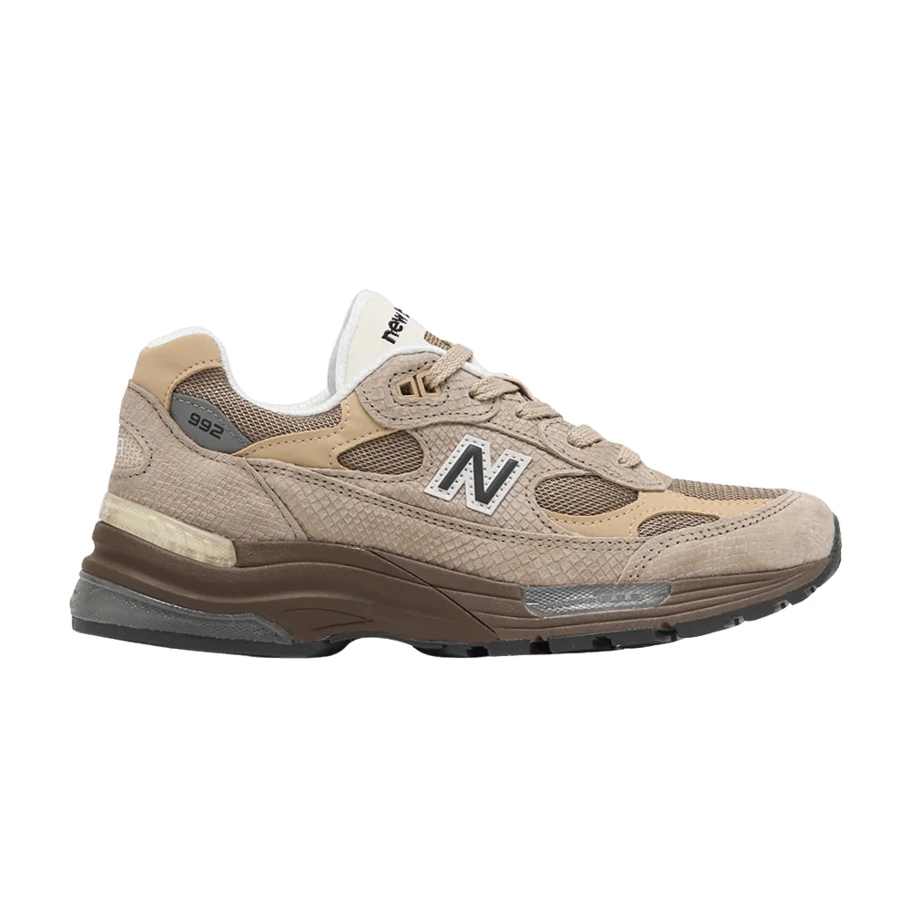 Teddy Santis x New Balance 992 Made in USA 'Driftwood Rich Oak' - 1