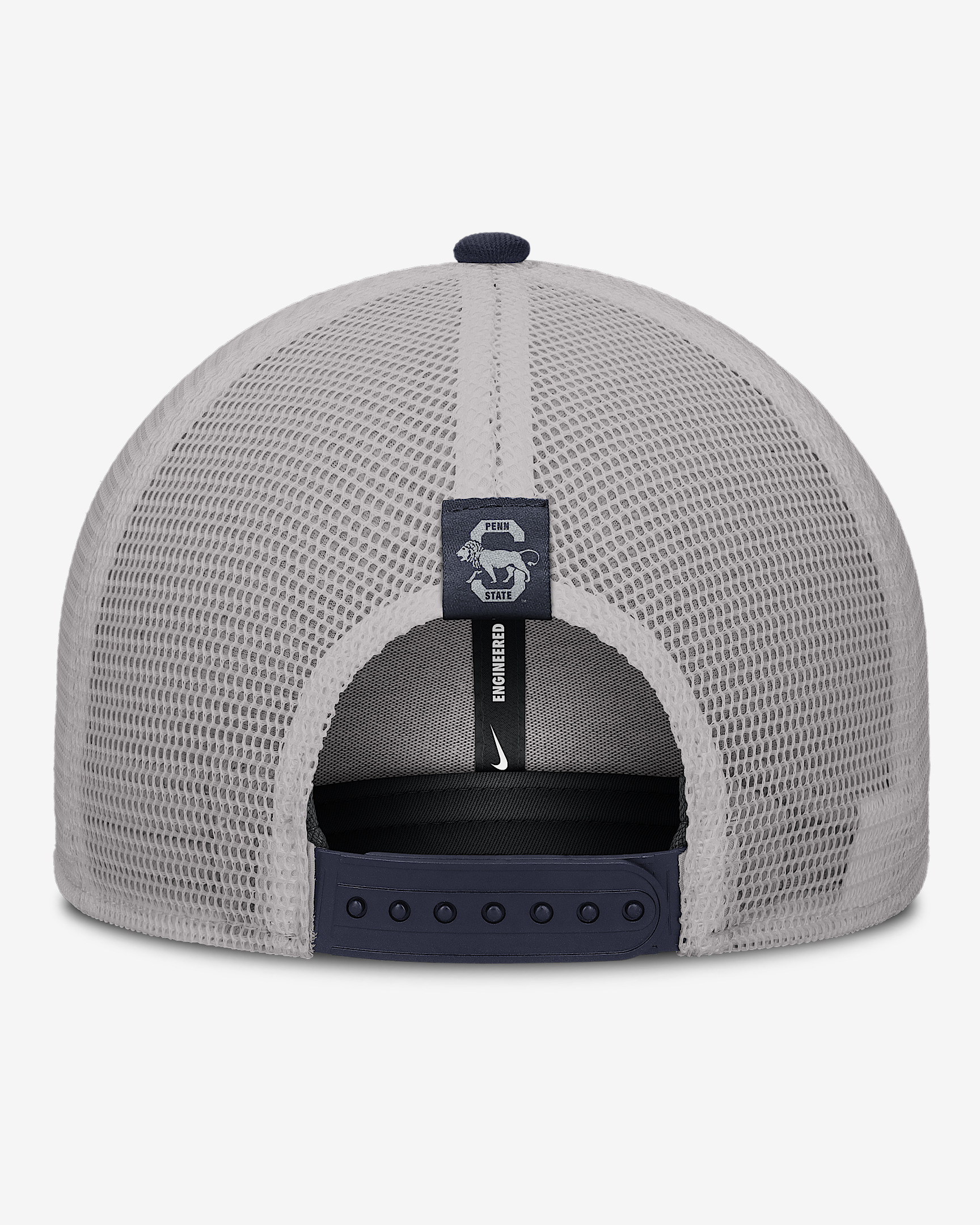Penn State Legacy Arch Rise Men's Nike Dri-FIT College Trucker Adjustable Hat - 2