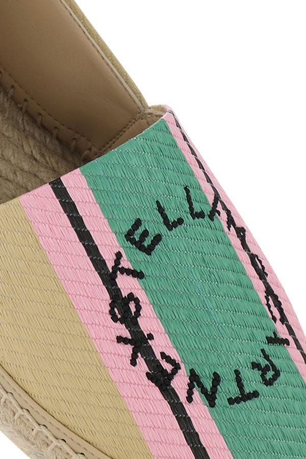 Stella McCartney Multicolor raffia Gaia espadrilles