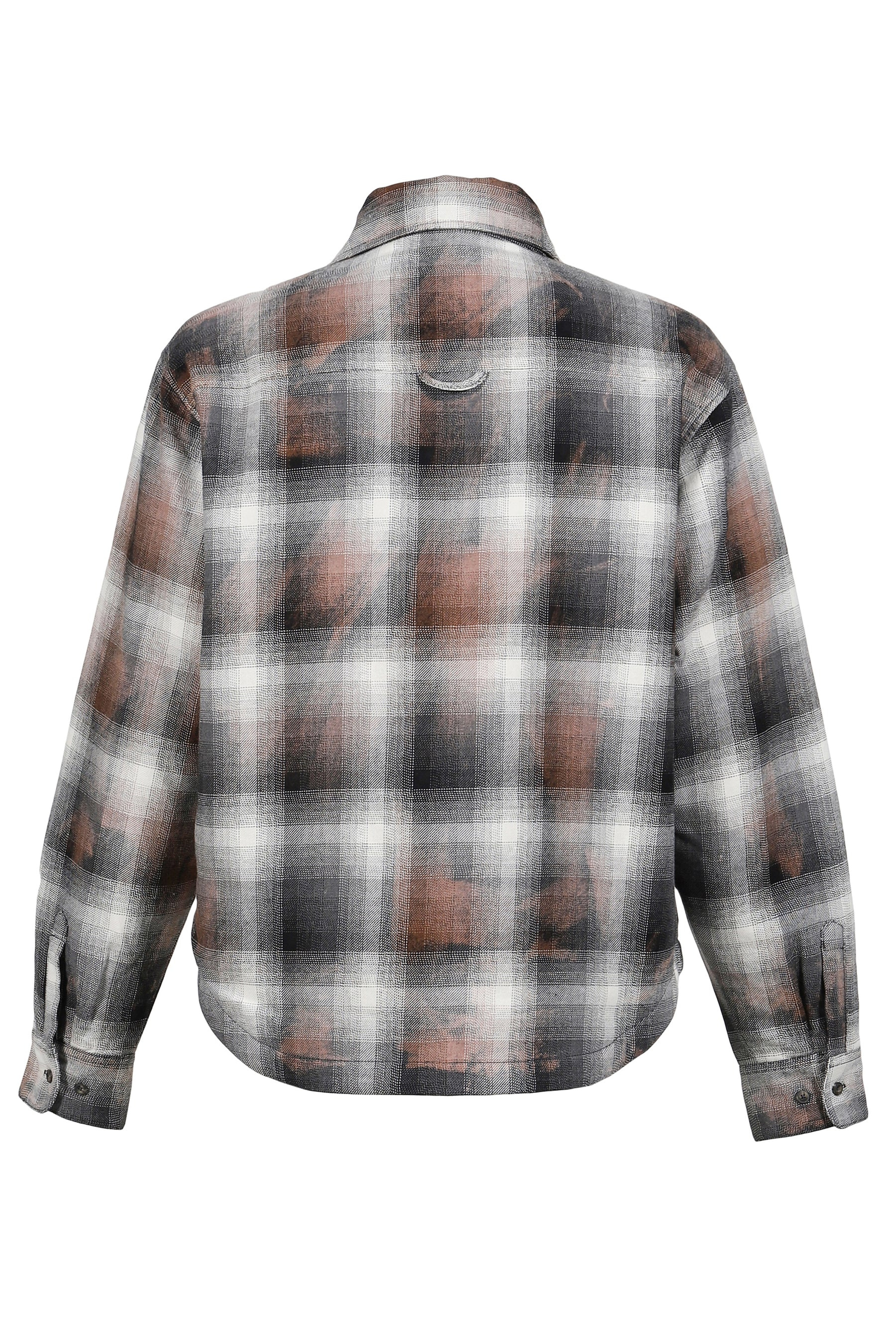 QUILTED FLANNEL JACKET / PLAID - 2