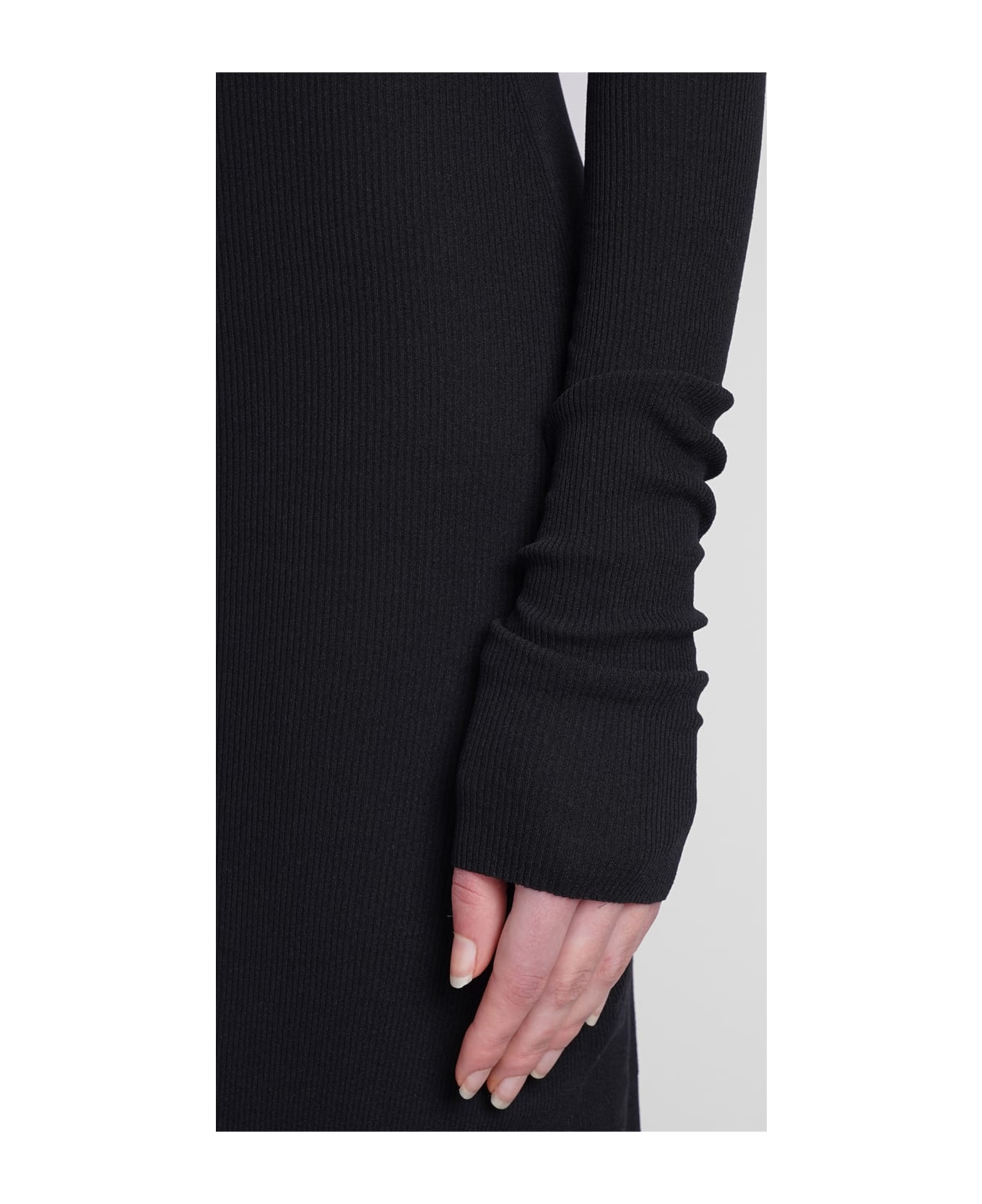 Dress In Black Polyamide - 5