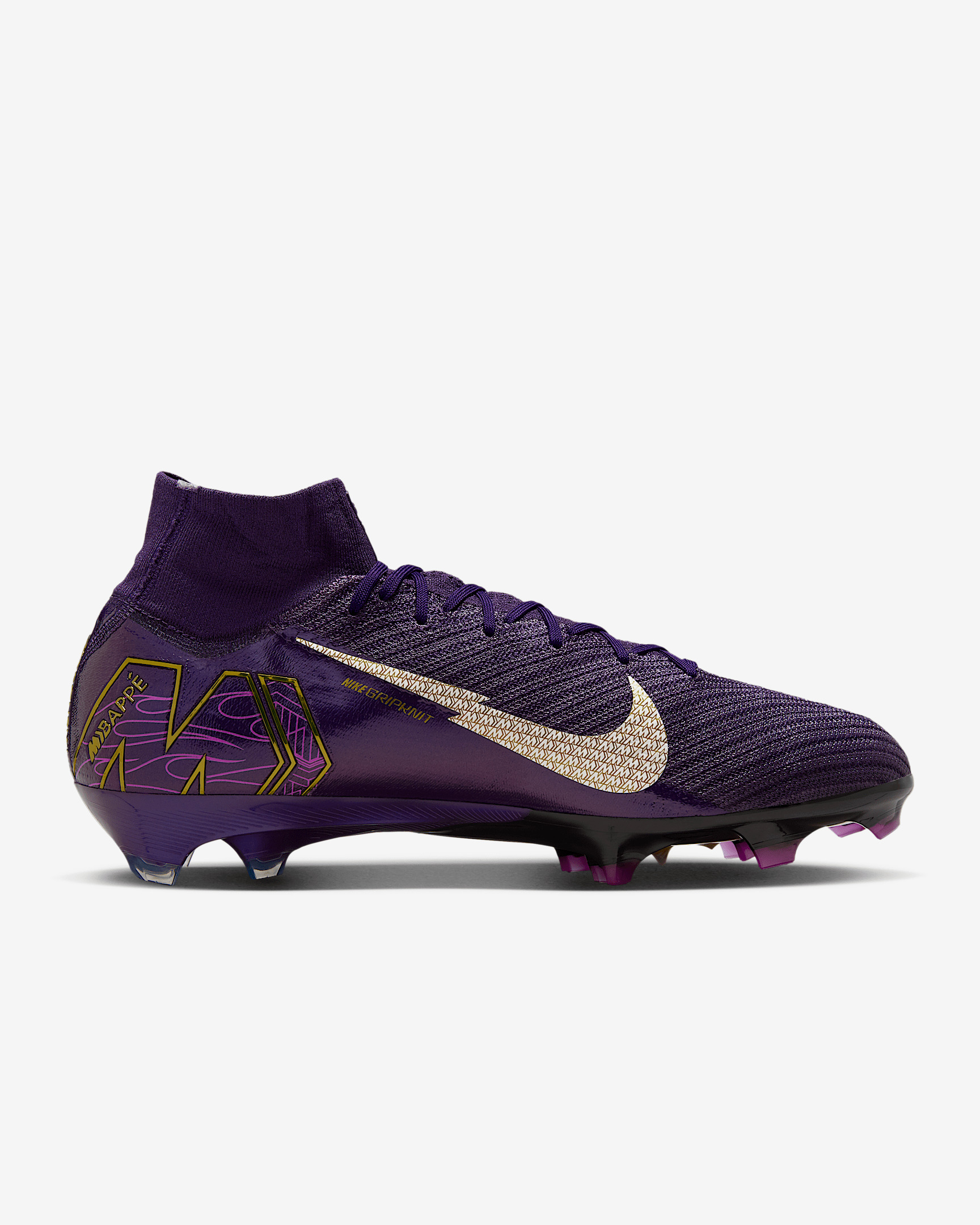 Nike Mercurial Superfly 10 Elite "Kylian Mbappé" FG High-Top Soccer Cleats - 3
