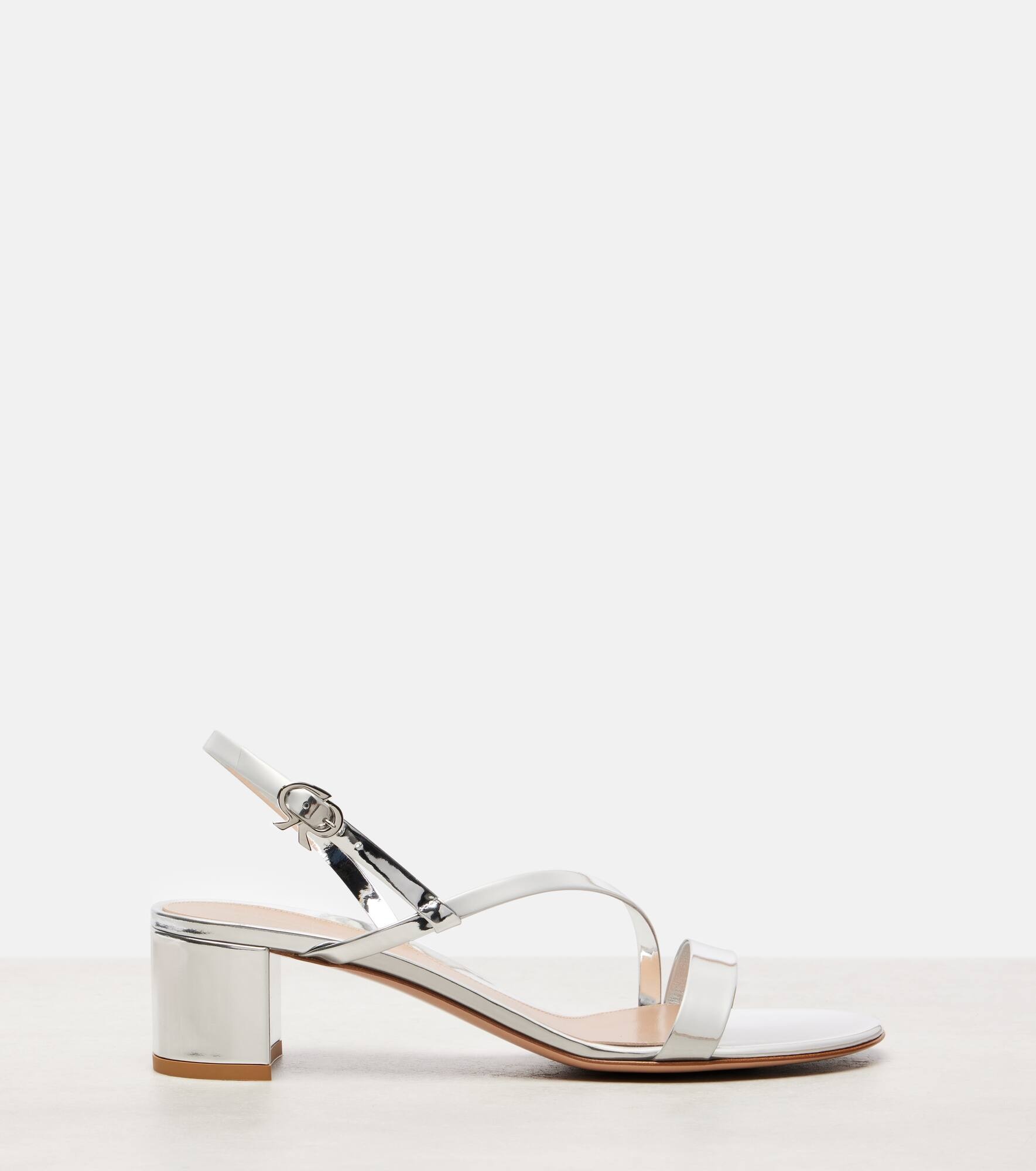 45 metallic leather sandals - 4