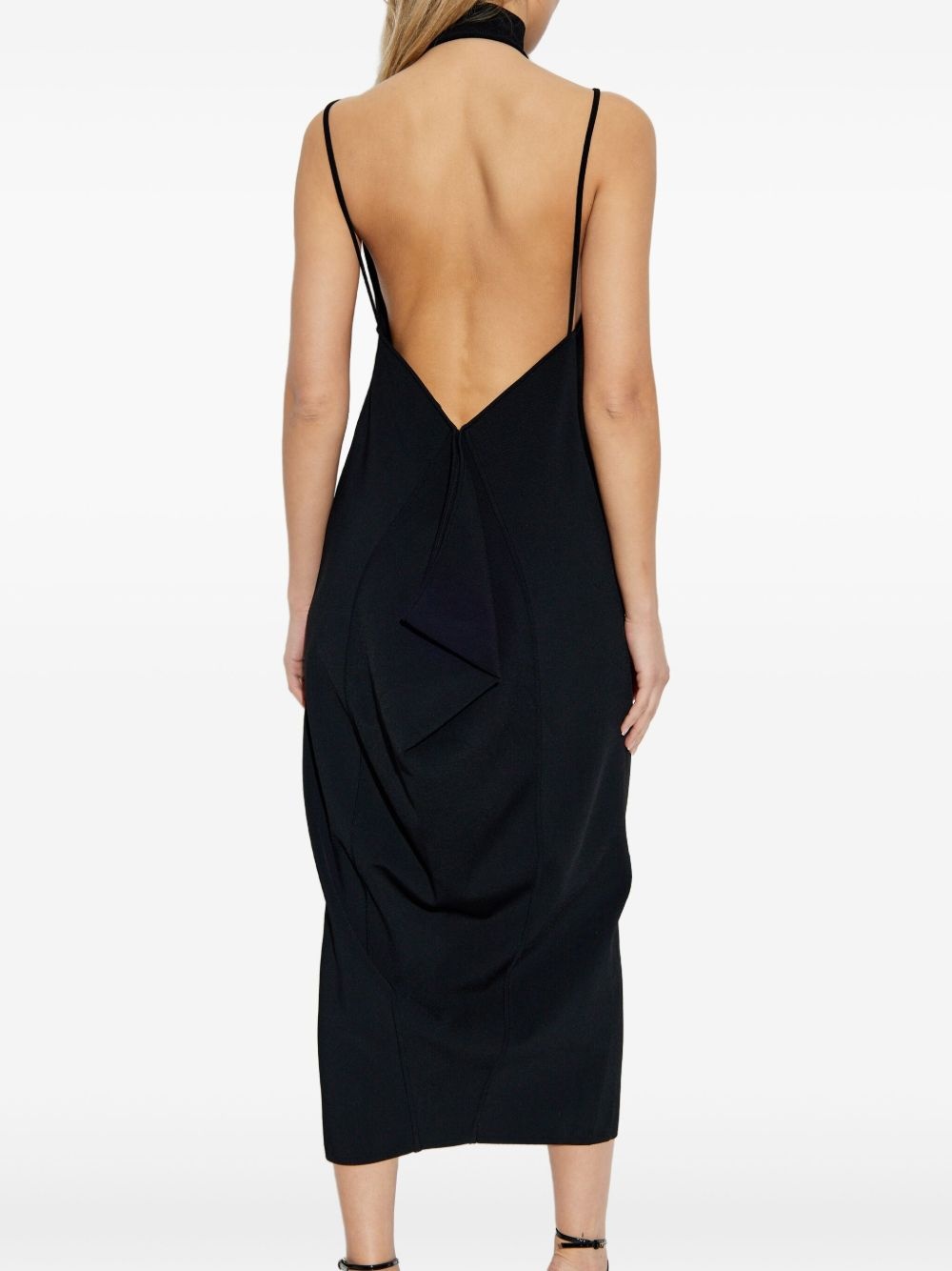 Adorato high-neck midi dress - 4