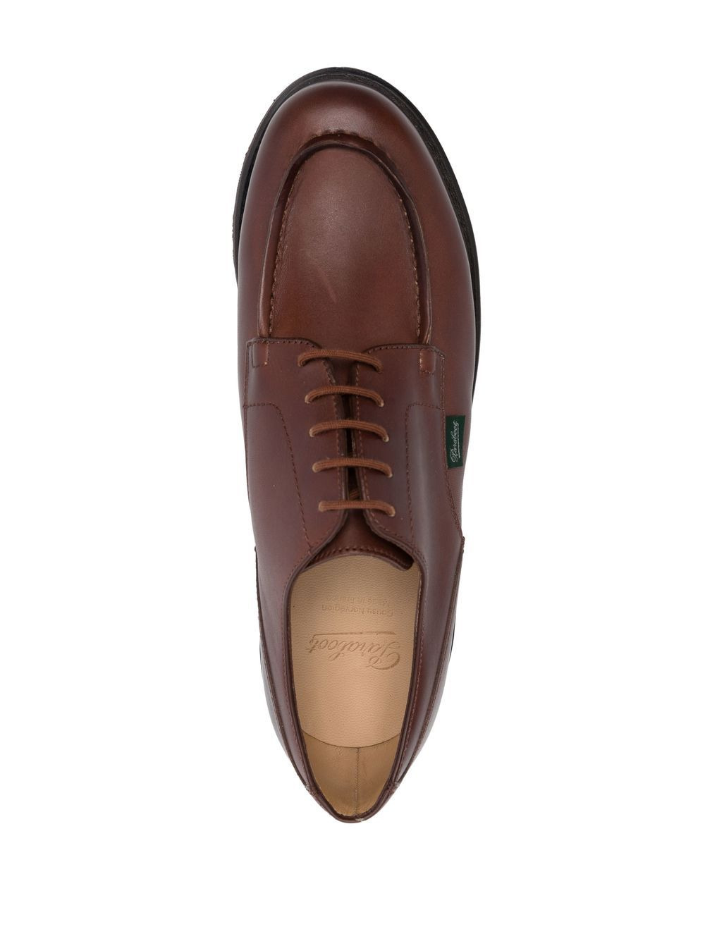 lace-up leather Derby shoes - 4
