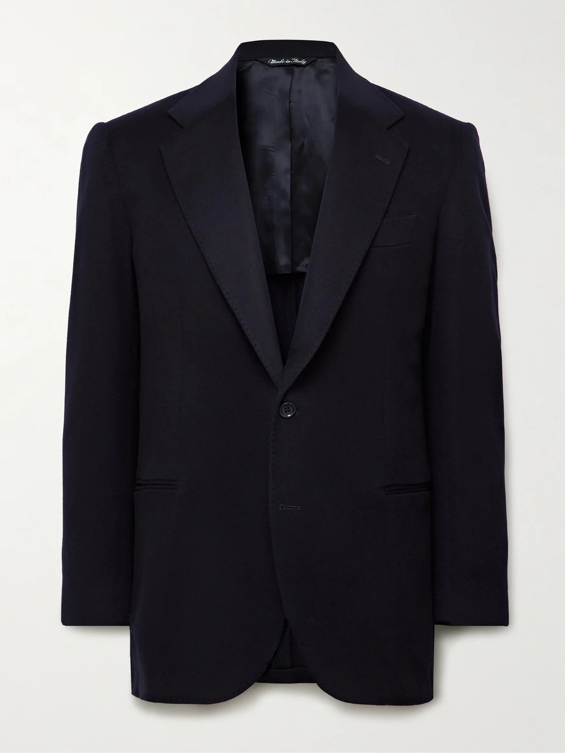 Sartoria Brushed-Cashmere Blazer - 1