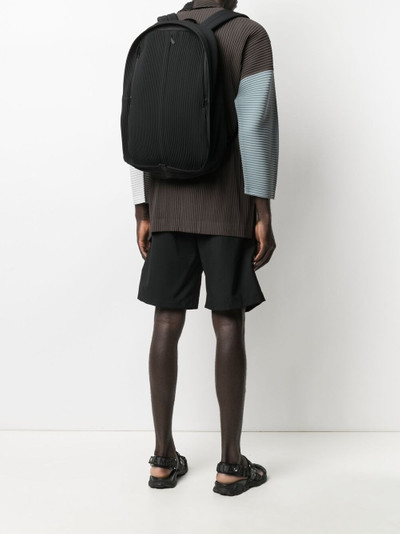 ISSEY MIYAKE pleat-detail backpack outlook