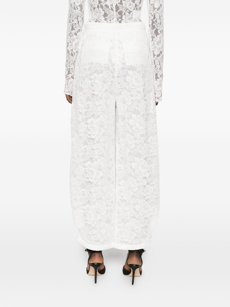 floral-print high-waist trousers 4