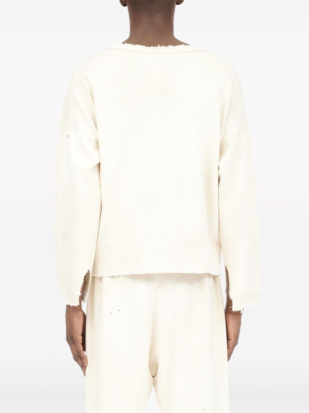 Handwritten cotton sweatshirt - 5